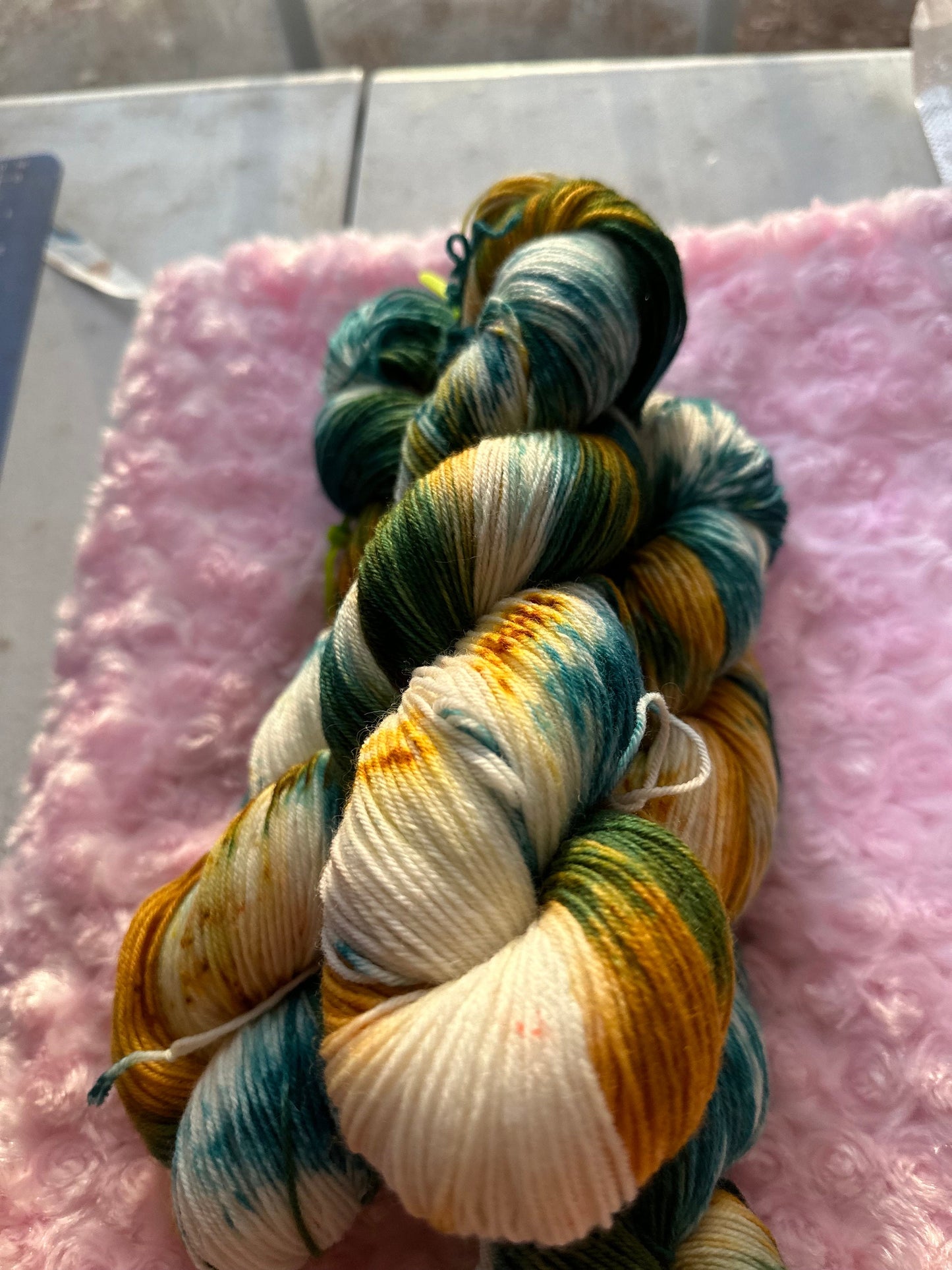 Teal and Gold
